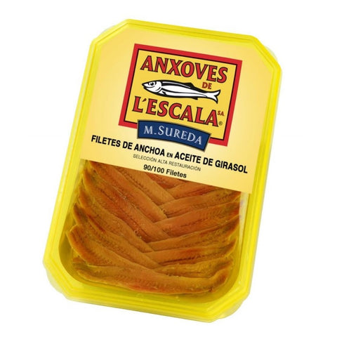  Filetes de Anchoa de L' Escala en Aceite de Oliva