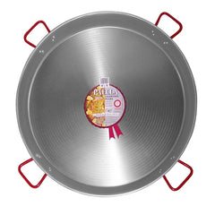 Carbon Steel Paella Pan Extra Large Garcima | Paella de Acero Pulido Garcima  Extra Grande