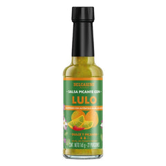Hot & Sweet Sauce with Lulo Delcasino 165g | Ají Frutal Dulce Picante de Lulo Natural 165g