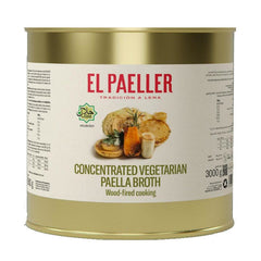 Firewood Concentrated Vegetarian Broth El Paeller|Caldo Vegetariano Concentrado a la Leña El Paeller