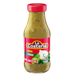 Green Sauce La Costena 250g Glass Jar | Salsa Verde La costena 250 g