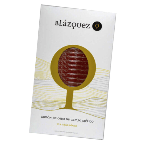 Iberico  Ham Blazquez 100g PDO Guijuelo| Jamon Iberico  Cebo  Blazquez 100g DOP Guijuelo
