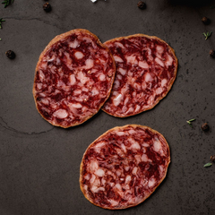 Iberico Bellota Salchichon 50% Blazquez 100g PDO Guijuelo| Salchichon Iberico  de bellota 50% Blazquez 80g DOP Guijuelo