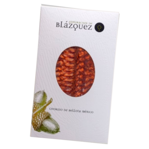 Iberico Bellota Chorizo 50% Blazquez 100g PDO Guijuelo | Chorizo Iberico  de bellota 50% Blazquez 100g DOP Guijuelo