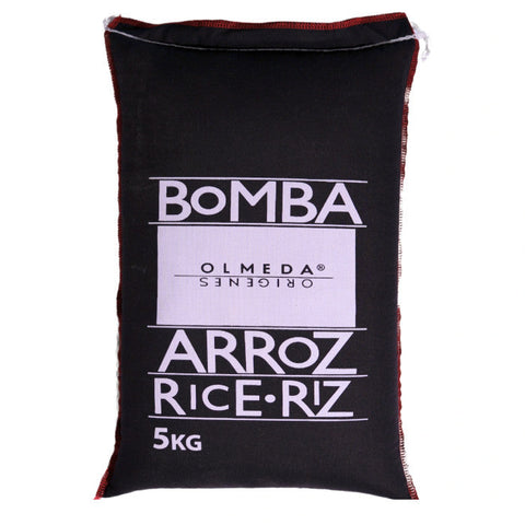 Bomba Rice Olmeda Origenes 5kg Sack  | Arroz Bomba Olmeda  5kg Sack