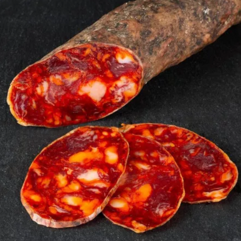 Iberian Chorizo Vela ( Longaniza) Acorn-Fed Marcial - Guijuelo | Chorizo Iberico Fino (Vela) Marcial - Guijuelo