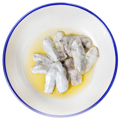 Hake Cheeks in Olive Oil Alalunga 134g Tin | Cocochas de Merluza en Aceite de Oliva 134g Tin