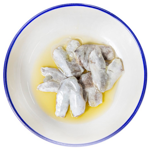 Hake Cheeks in Olive Oil Alalunga 134g Tin | Cocochas de Merluza en Aceite de Oliva 134g Tin