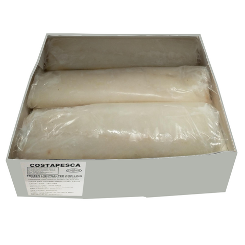 Frozen Cod Loin Slightly Salted Ederpesca |Lomo De Bacalao Congelado Ederpesca Ligeramente Salado