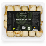 Frozen Artichoke Flower Confit with Stem Caprichos del Paladar (20 pc x 55g ) 1.100g  Tray
