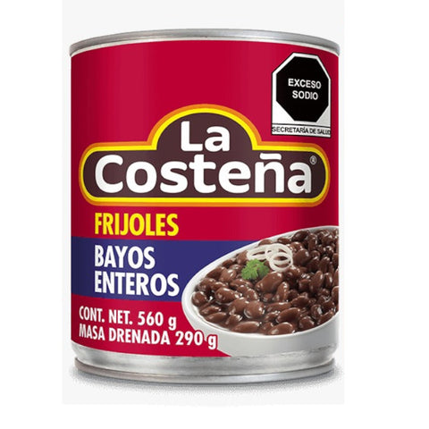 Whole Pinto Beans La Costena 560g Tin | Frijoles Bayos Enteros La costena 560 g