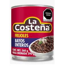 Whole Pinto Beans La Costena 560g Tin | Frijoles Bayos Enteros La costena 560 g