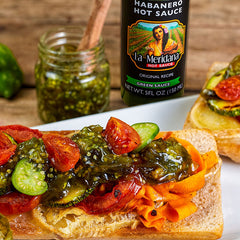 Green Habanero Hot Sauce La Meridana | Salsa Picante Mejicana Habanero Verde  La Meridana