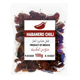Habanero Chili Pepper 100g Bag | Pimiento Seco Habanero 100g - La despensa