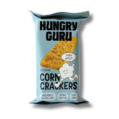 Corn Crakers Hungry Guru 100% Natural | Snack de Maiz Hungry Guru 100% Natural