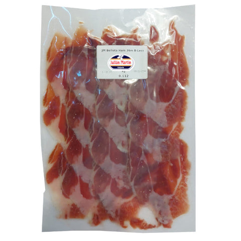 Iberian 100% Acorn Fed Ham 100% Bellota Julian Martin 110g aprox. | Jamon Iberico 100% Bellota Julian Martin 110g aprox