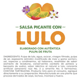 Hot & Sweet Sauce with Lulo Delcasino 165g | Ají Frutal Dulce Picante de Lulo Natural 165g