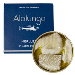 Hake in Olive Oil Alalunga 138g Tin | Merluza en Aceite de Oliva 138g Tin