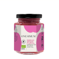 Artisanal Jam 81% Plum with Rice Syrup Onesimum|Mermelada artesanal de ciruela con sirope de arroz