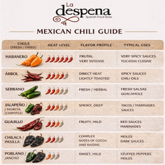 Pasilla Chili Pepper Dried 100g Bag | Pimiento Seco Pasilla 100g