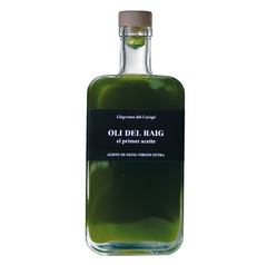 Unfiltered Extra Virgin Olive Oil Argudell Limited Edition Oli del Raig | Aceite de Oliva Virgen Extra sin Filtrar Limited Edition Oli del Raig