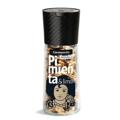 Lemon Pepper Carmencita Grinder | Pimienta Negar y Limon Carmencita Molinillo