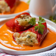 Piquillo Pepper Whole JJJ 390g  | Pimentos del Piquillo Enteros JJJ 390g