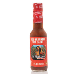 Red Habanero Hot Sauce La Meridana | Salsa Picante Habanero  Rojo  La Meridana