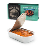 Sea Urchin Roes in Brine Serrats 50g Tin | Huevas de Erizo de Mar Serrats 50 g - La despensa