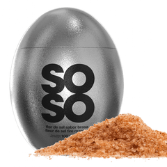 Premium Sea Salt Fire Roasted SOSO 100g | Flor de Sal Marina a la brasa SOSO 100g