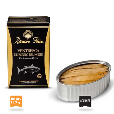 White Tuna Belly in Olive Oil | Ventresca de Bonito del Norte en Aceite de Oliva