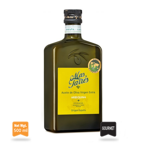 Extra Virgin Olive Oil Arbequina PDO  Mas Tarrés | Aceite de oliva extra virgen Arbequina Mas Tarrés
