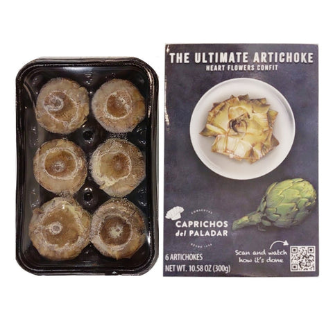 Artichoke Flower Confit in EVOO Frozen | Flor de Alcachofa Confitada con AOVE Congelada