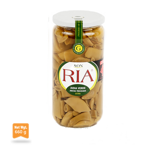 Chopped Wide Green Beans Extra| Judí­a Verde Ancha Troceada Extra